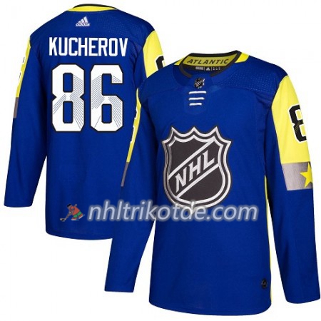 Tampa Bay Lightning Trikot Nikita Kucherov 86 2018 NHL All-Star Atlantic Division Adidas Royal Blau Authentic - Herren